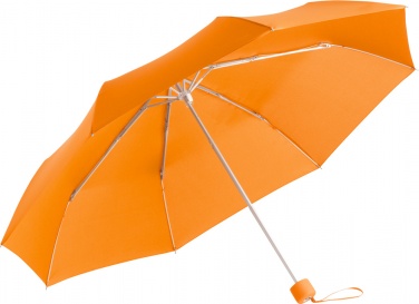 Logo trade advertising products image of: Windproof Alu mini umbrella, 5008, orange