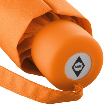 Logo trade promotional giveaways picture of: Windproof Alu mini umbrella, 5008, orange