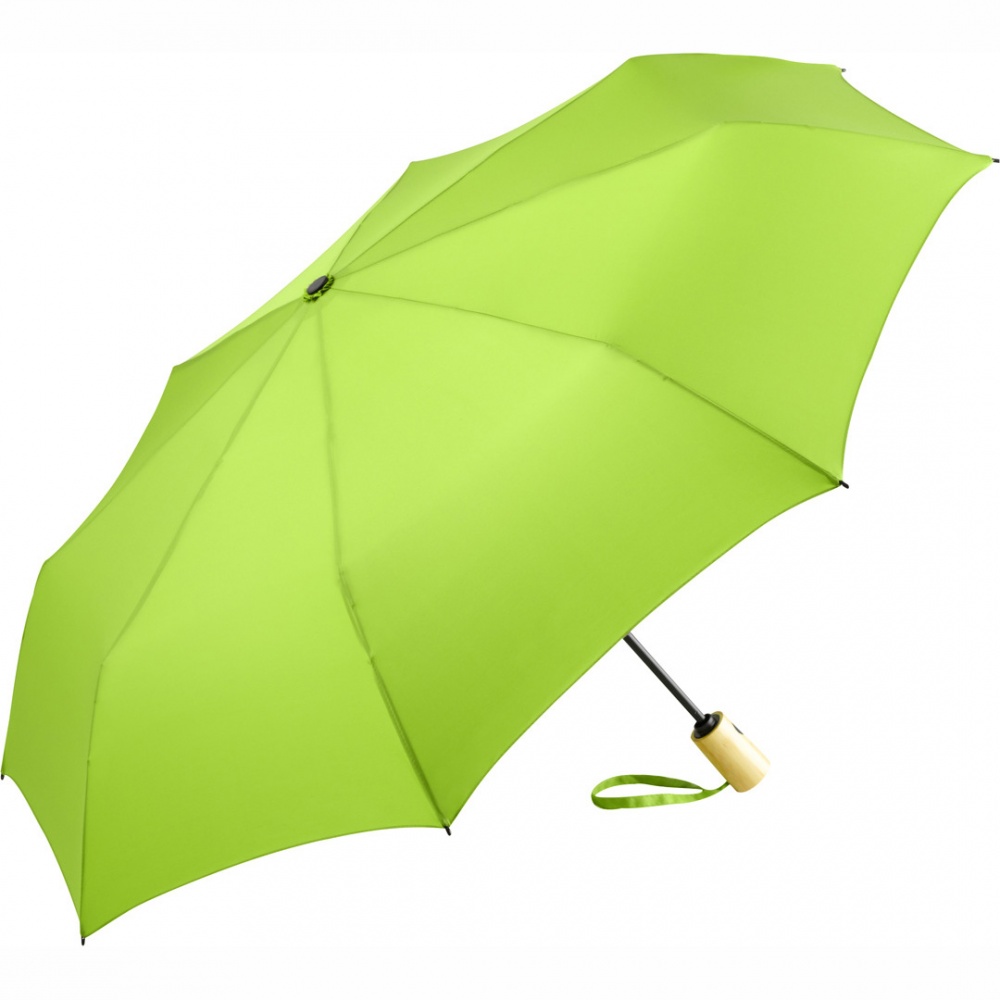Logo trade advertising product photo of: AOC mini umbrella ÖkoBrella 5429, Green
