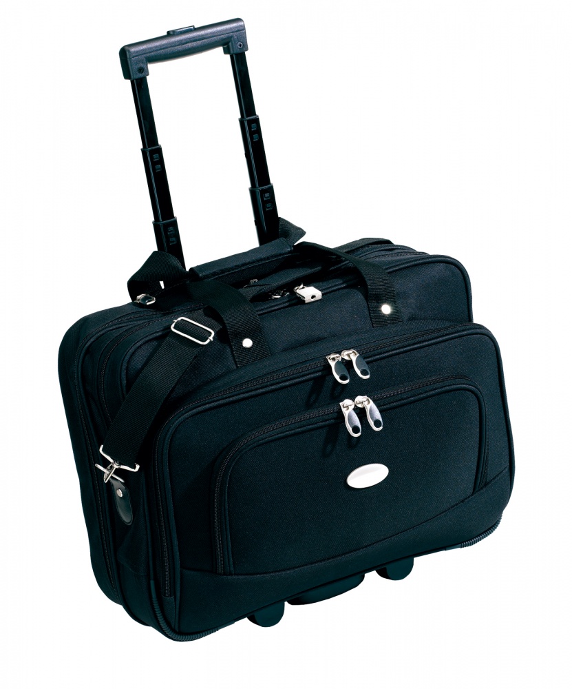 Logo trade advertising products image of: Trolley boardcase Manager, black