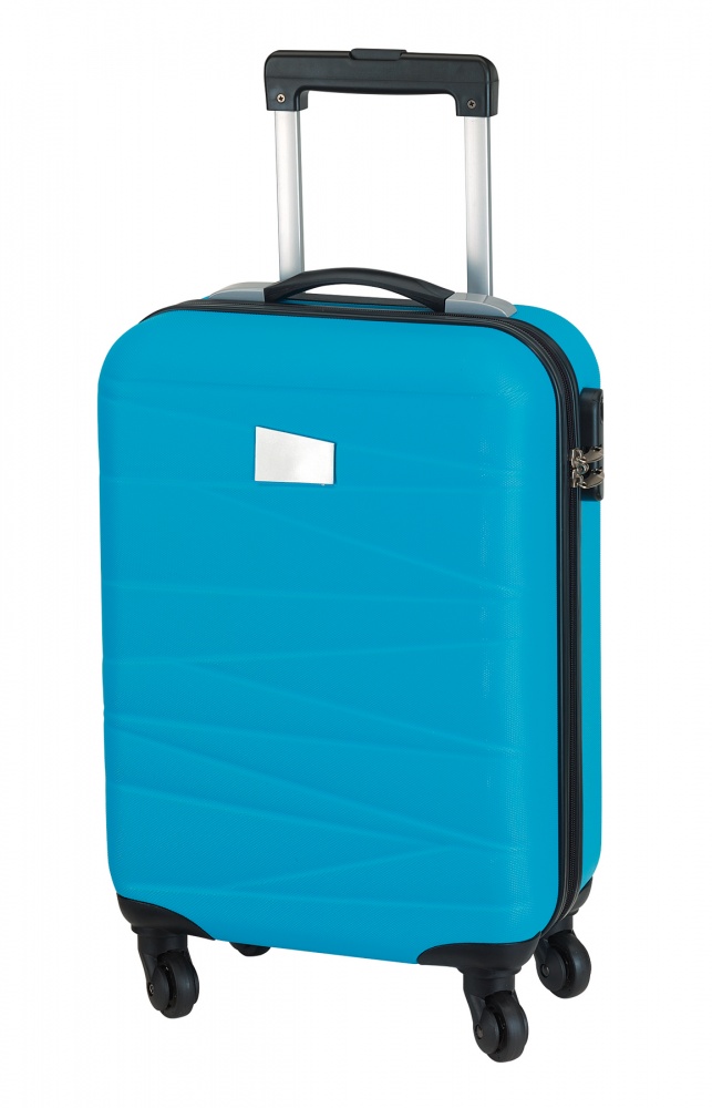 Logo trade business gift photo of: Trolley-Boardcase Padua, turquoise