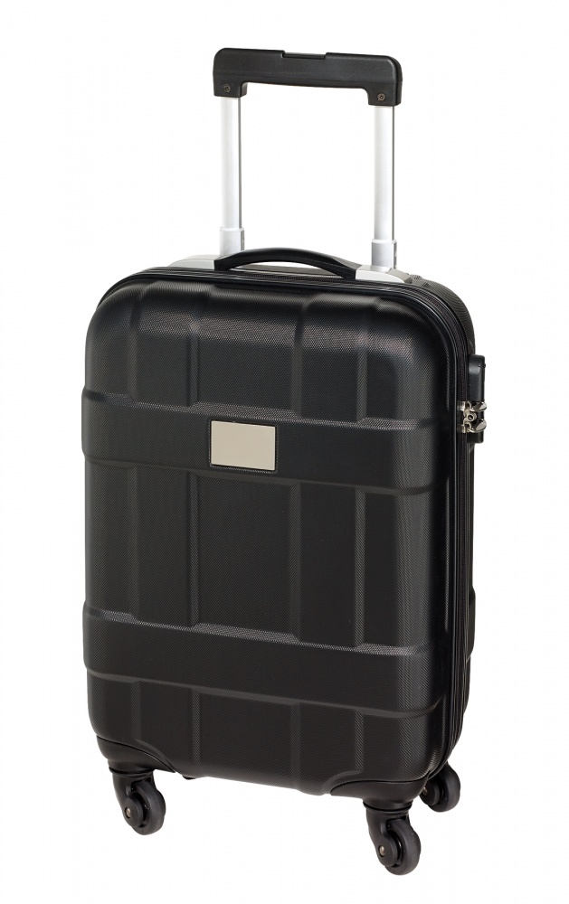 Logo trade promotional item photo of: Trolley-Boardcase Monza ABS, black