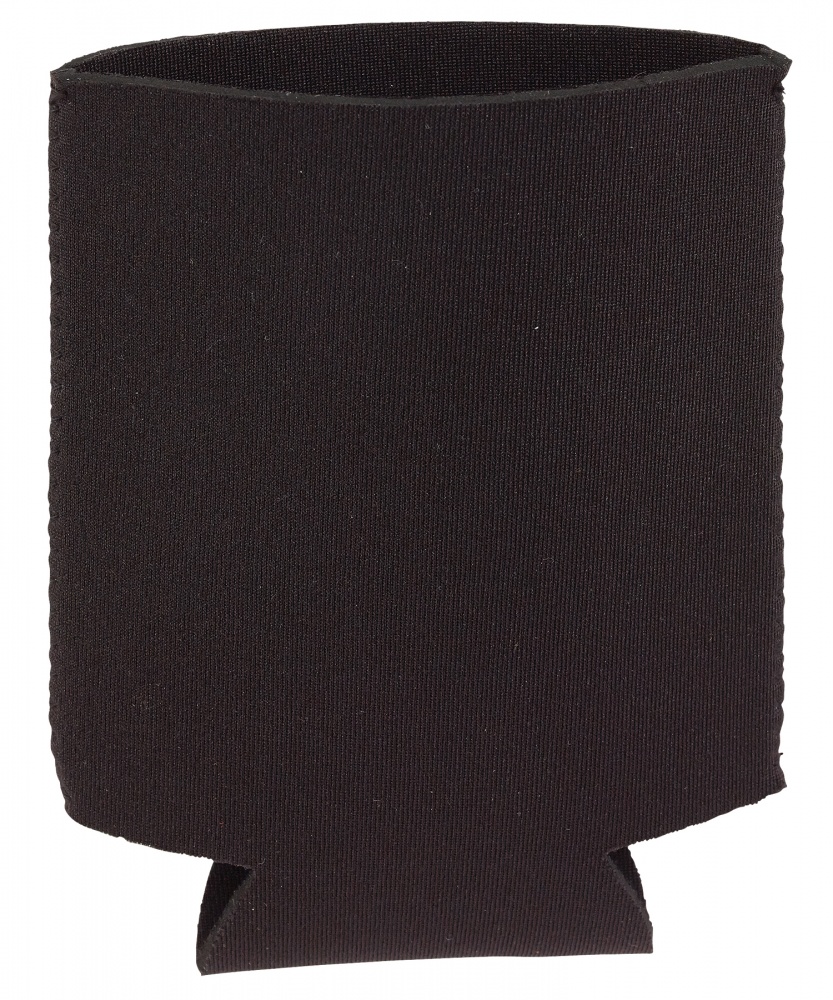 Logo trade promotional products image of: Can holder STAY CHILLED, black