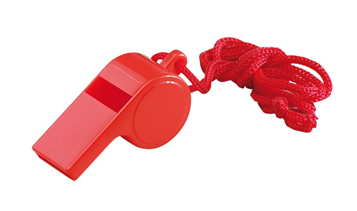 Logo trade promotional gifts image of: Whistle WIST, red