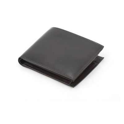 Logo trade corporate gift photo of: Mauro Conti leather wallet, black