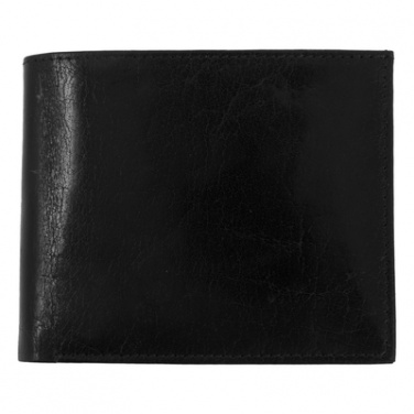 Logotrade business gift image of: Mauro Conti leather wallet, black