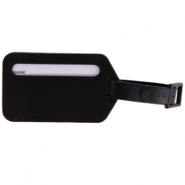 Logotrade promotional product image of: Luggage tag, Black