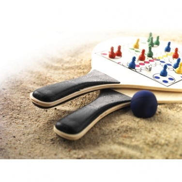 Logo trade corporate gift photo of: Game set, beige