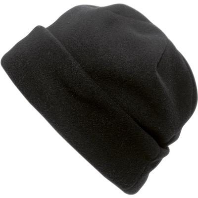 Logo trade promotional gifts image of: Fleece hat, black