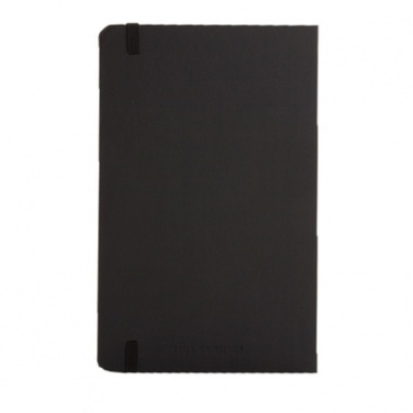 Logotrade promotional merchandise photo of: Moleskine large notebook, lined pages, hard cover, black