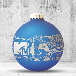 Logotrade promotional gift picture of: Christmas ball with 1 color logo, 8 cm