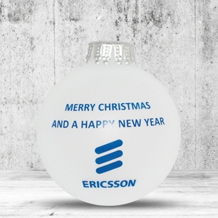 Logotrade promotional item picture of: Christmas ball with 2-3 color