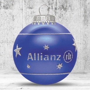 Logotrade promotional merchandise picture of: Christmas ball with 2-3 color