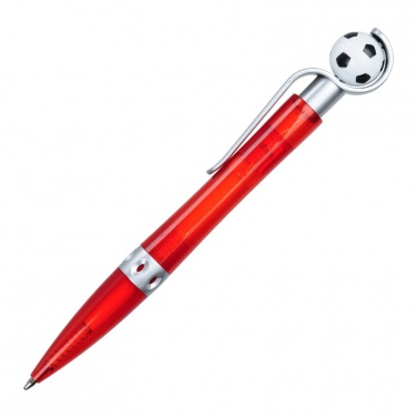 Logotrade advertising product picture of: Kick ballpen for Fans, red