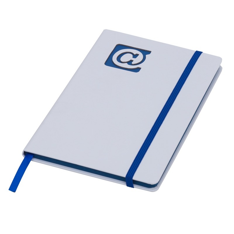 Logotrade promotional giveaways photo of: Plain notepad, @ 130x210/80p, blue/white