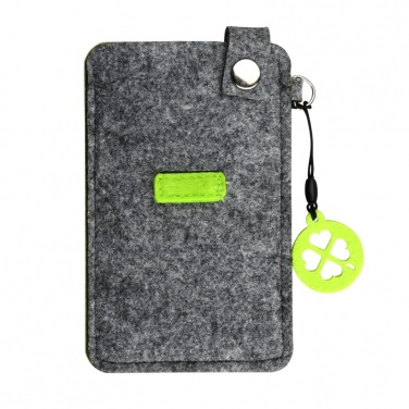 Logo trade promotional products image of: Eco Sence smartphone case, green/grey
