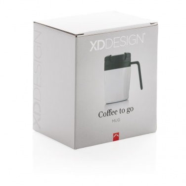 Logo trade promotional items picture of: Coffee to go mug, white