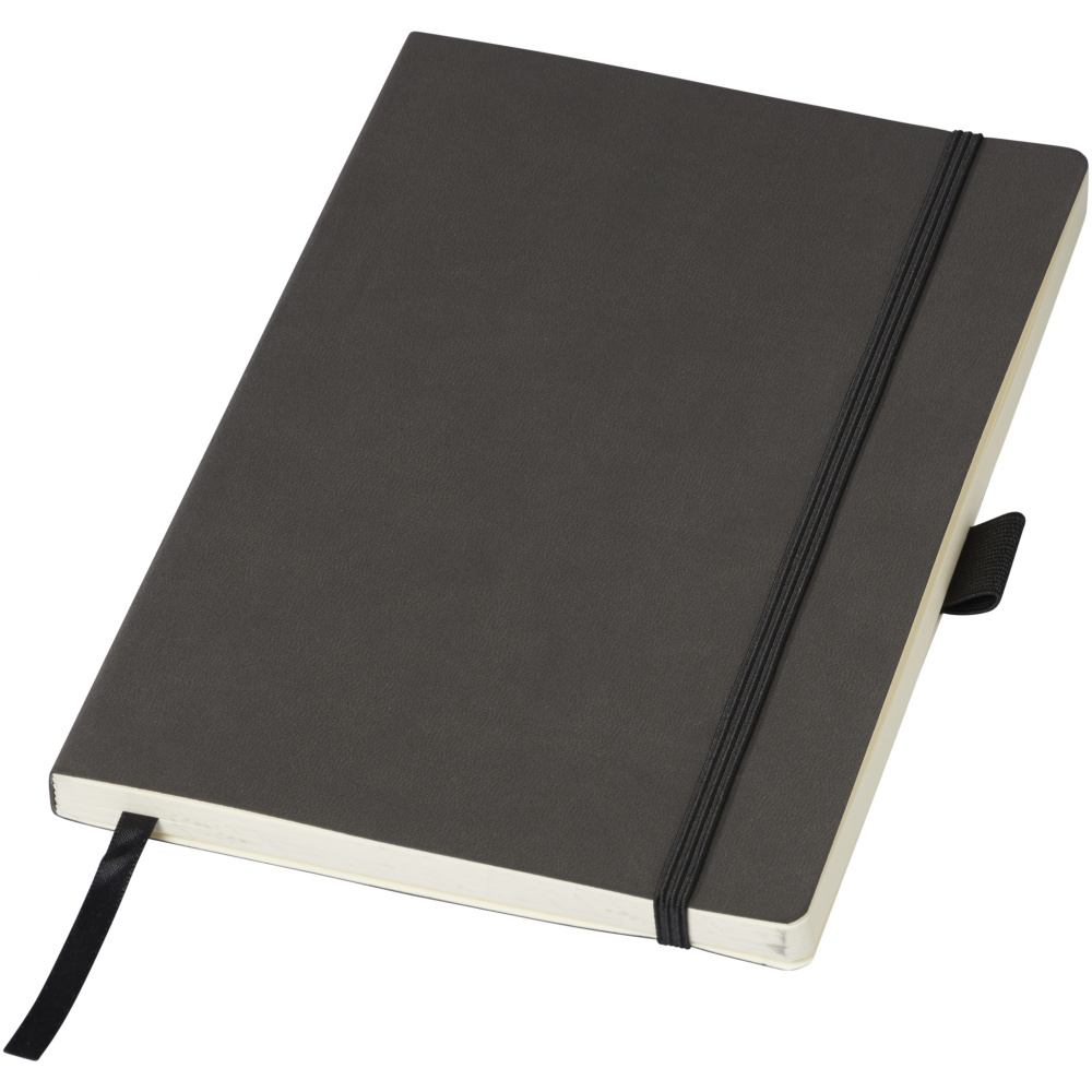 Logotrade promotional giveaway image of: Revello Notebook A5, black