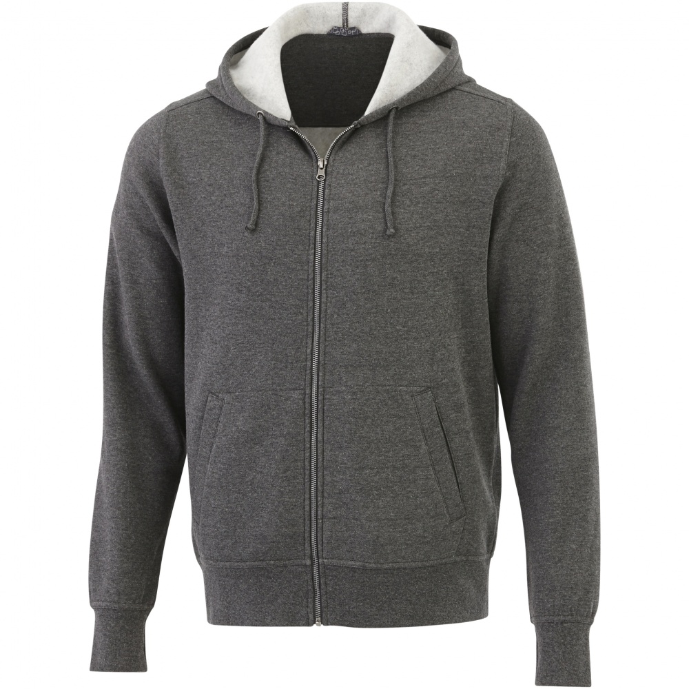 Logotrade advertising product image of: Cypress full zip hoodie, dark grey