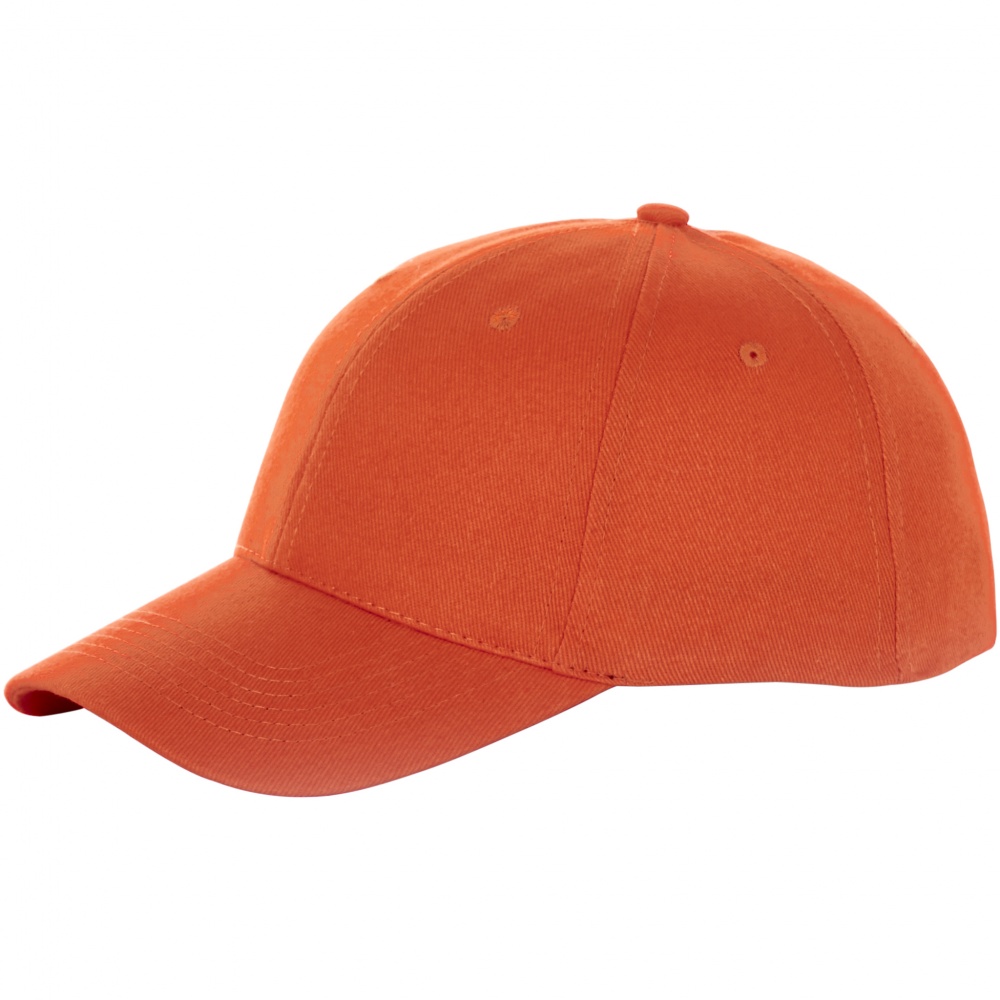 Logotrade corporate gift image of: Bryson 6 panel cap, orange