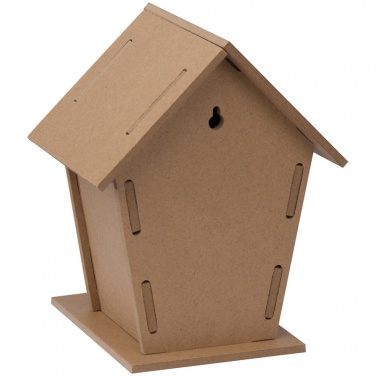 Logo trade promotional giveaways picture of: Bird house, beige