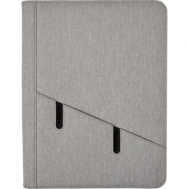 Logotrade promotional merchandise image of: Conference folder A4 with notepad, Grey