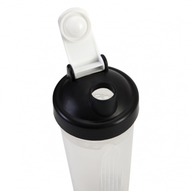 Logo trade promotional giveaways image of: 600 ml Muscle Up shaker, black