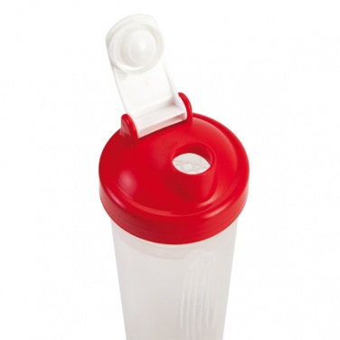 Logotrade promotional products photo of: 600 ml Muscle Up shaker, red