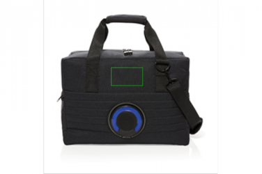 Logotrade promotional product image of: Party speaker cooler bag, black
