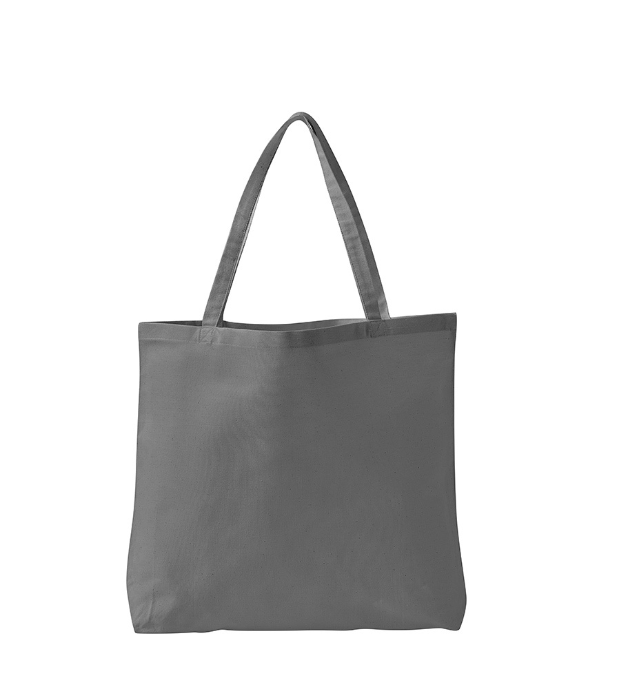 Logotrade corporate gift picture of: Canvas bag GOTS, grey