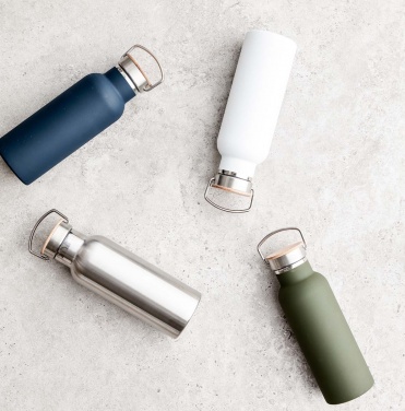 Logotrade promotional item image of: Miles insulated bottle, navy
