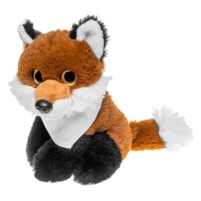 Logo trade promotional products image of: Savvy, plush fox, brown