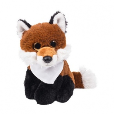 Logo trade promotional giveaways picture of: Savvy, plush fox, brown