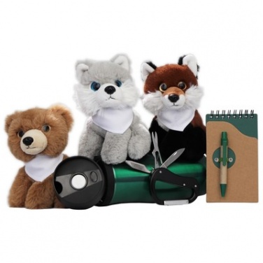 Logo trade promotional items picture of: Savvy, plush fox, brown