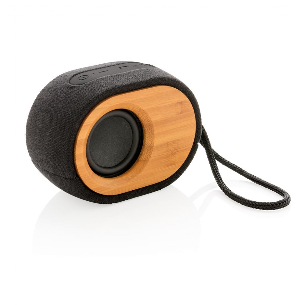 Logotrade promotional merchandise picture of: Cool Bamboo X  speaker, black