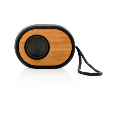 Logotrade promotional merchandise picture of: Cool Bamboo X  speaker, black