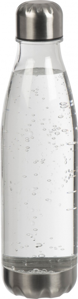 Logotrade advertising product image of: Drinking bottle ELWOOD, transparent