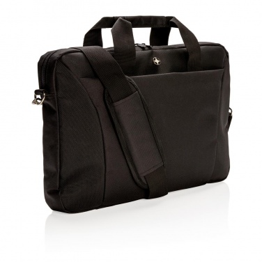 Logotrade advertising product picture of: Swiss Peak 15.4” laptop bag, black
