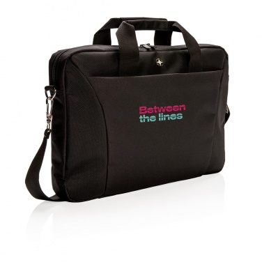 Logotrade advertising product image of: Swiss Peak 15.4” laptop bag, black