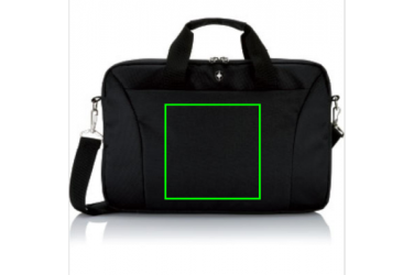 Logo trade promotional gifts picture of: Swiss Peak 15.4” laptop bag, black