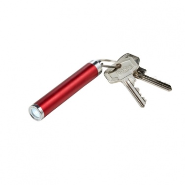 Logotrade promotional merchandise picture of: Pocket LED torch, Red