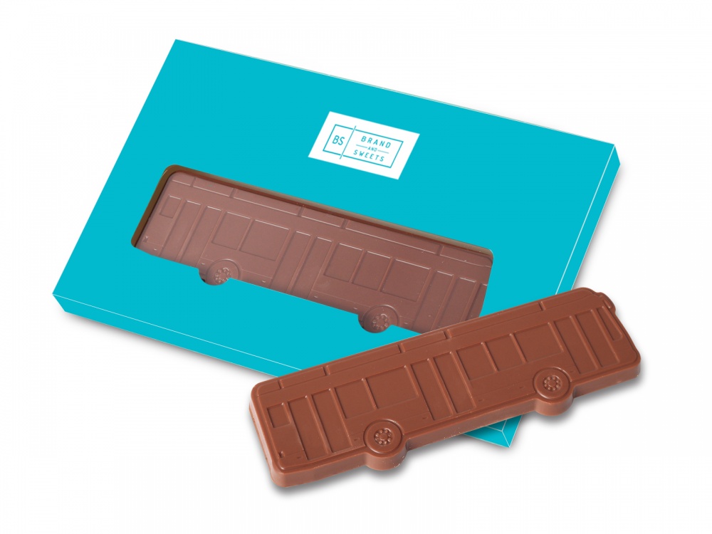 Logotrade promotional item picture of: Chocolate in individual shape
