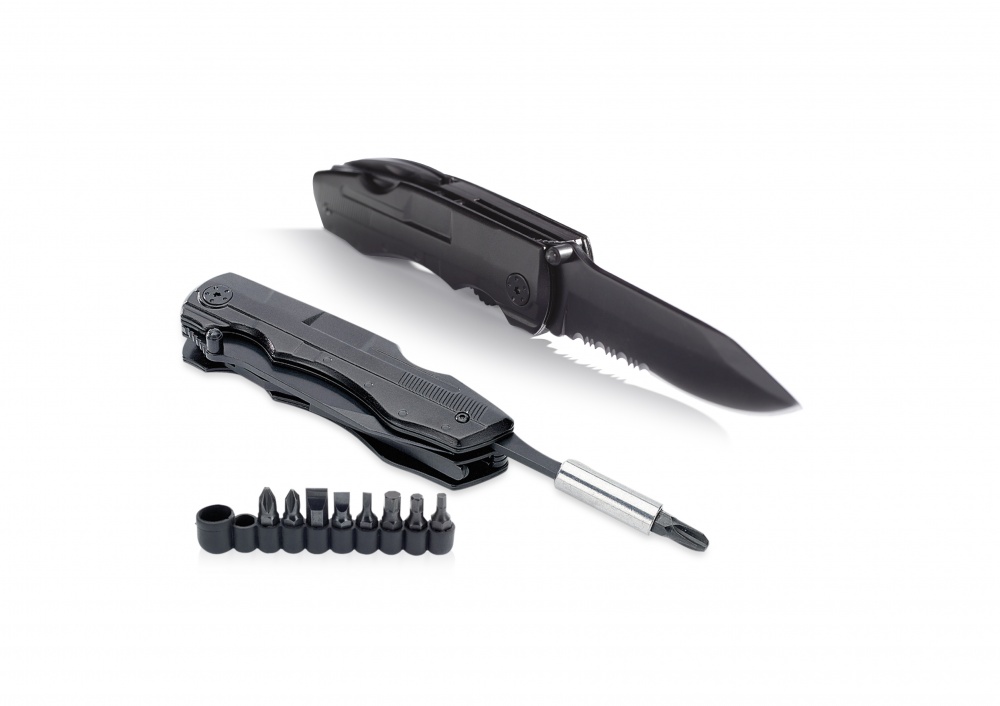 Logotrade promotional merchandise image of: FOLDING KNIFE COLORADO, black