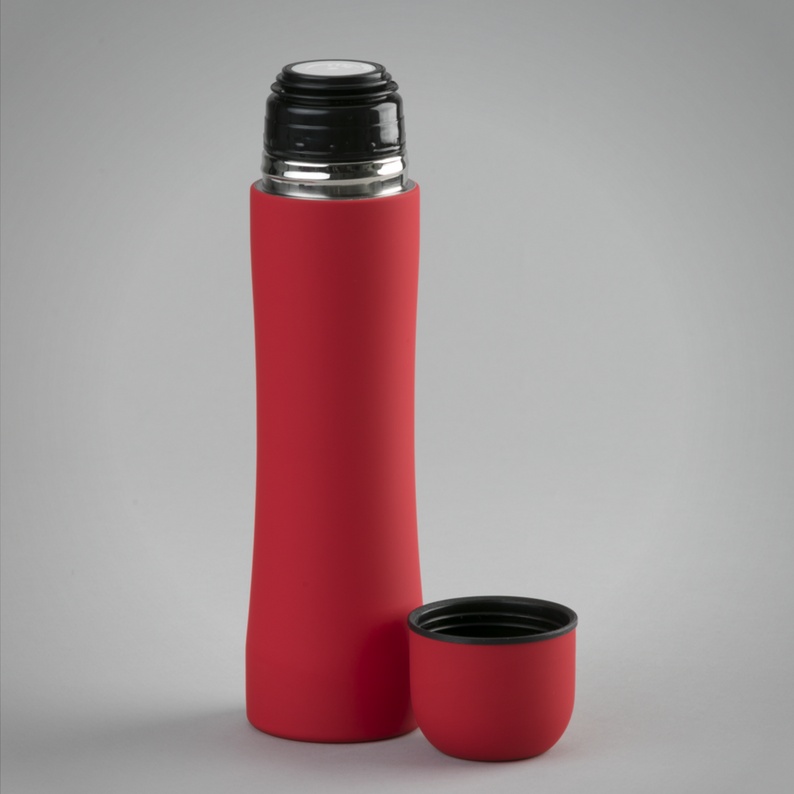 Logotrade promotional item picture of: THERMOS COLORISSIMO, 500 ml, red