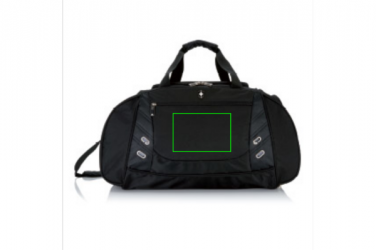 Logo trade corporate gift photo of: Swiss Peak weekend/sports bag, black