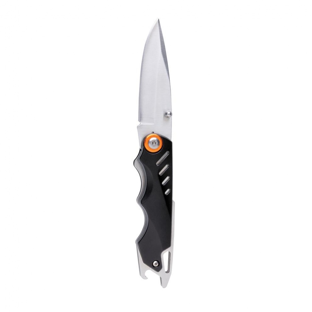 Logo trade advertising products picture of: Excalibur outdoor knife, black
