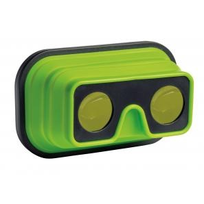 Logotrade advertising products photo of: VR Glasses IMAGINATION FLEX, green