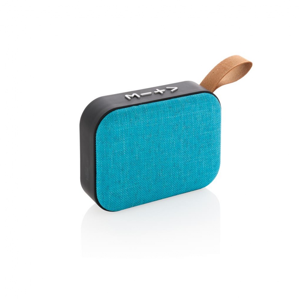 Logotrade advertising product image of: Fabric trend speaker, blue