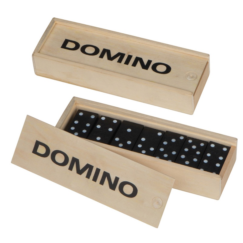 Logotrade corporate gift picture of: Game of dominoes KO SAMUI, beige