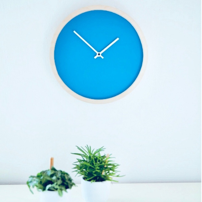 Logotrade promotional giveaway image of: Wooden wall clock M